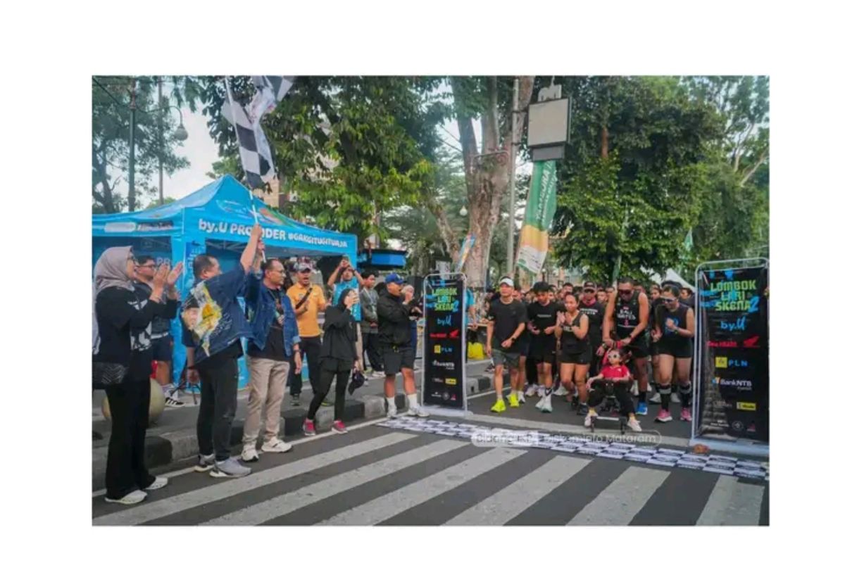 Warga Mataram diajak terapkan gaya hidup aktif melalui lari skena