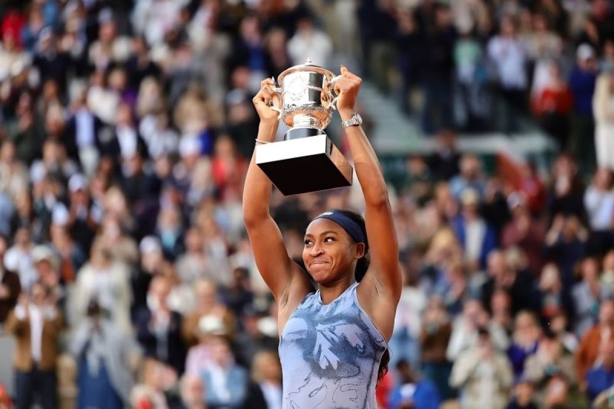 Petenis Amerika Coco Gauff juarai French Open