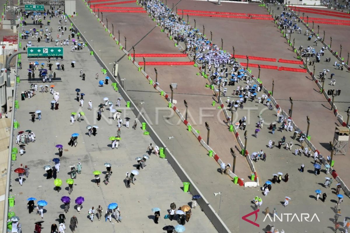 Jamaah haji Nafar Tsani telah bergerak dari Mina menuju Makkah