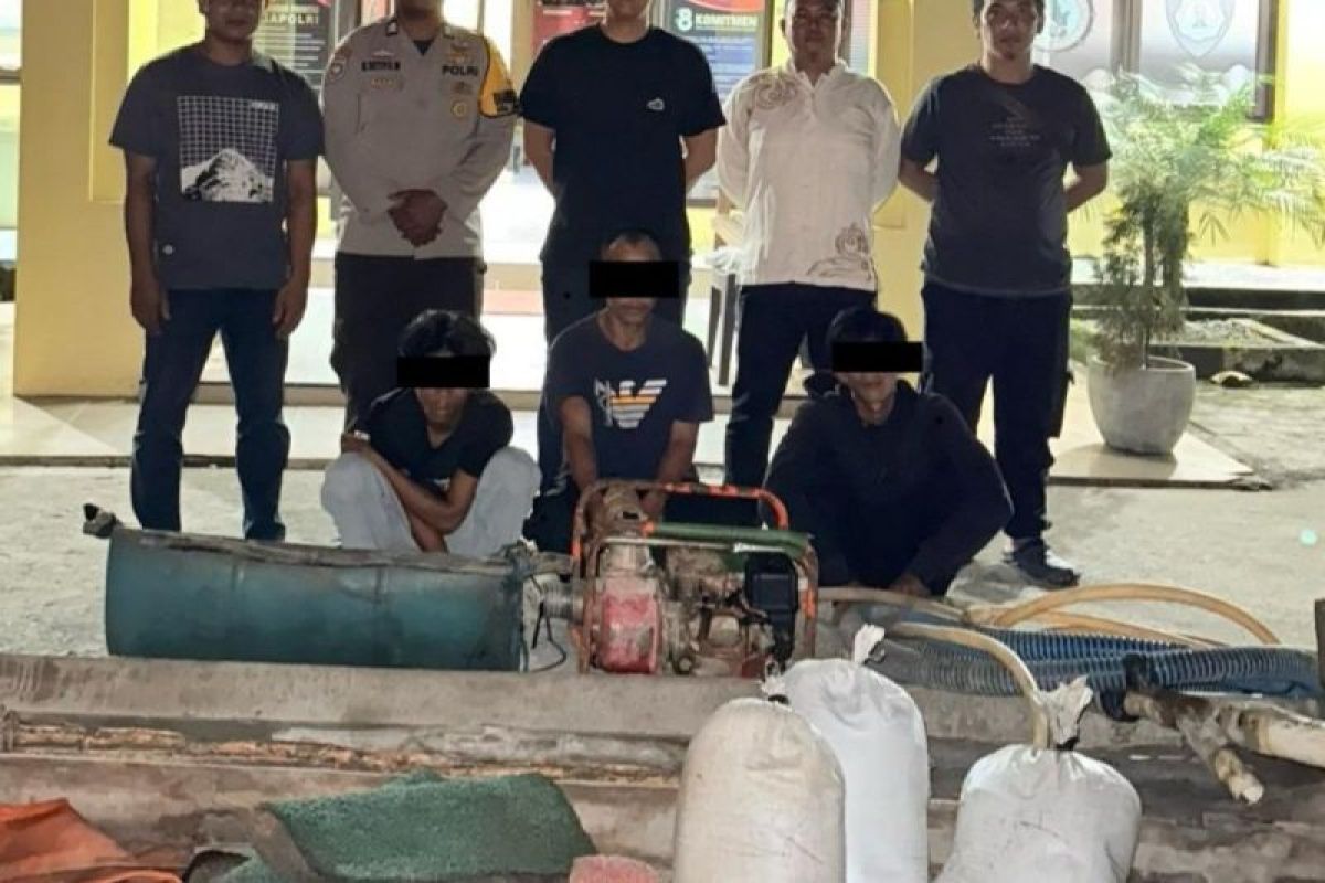 Polisi Bangka Tengah cegah tambang bijih timah liar di pesisir