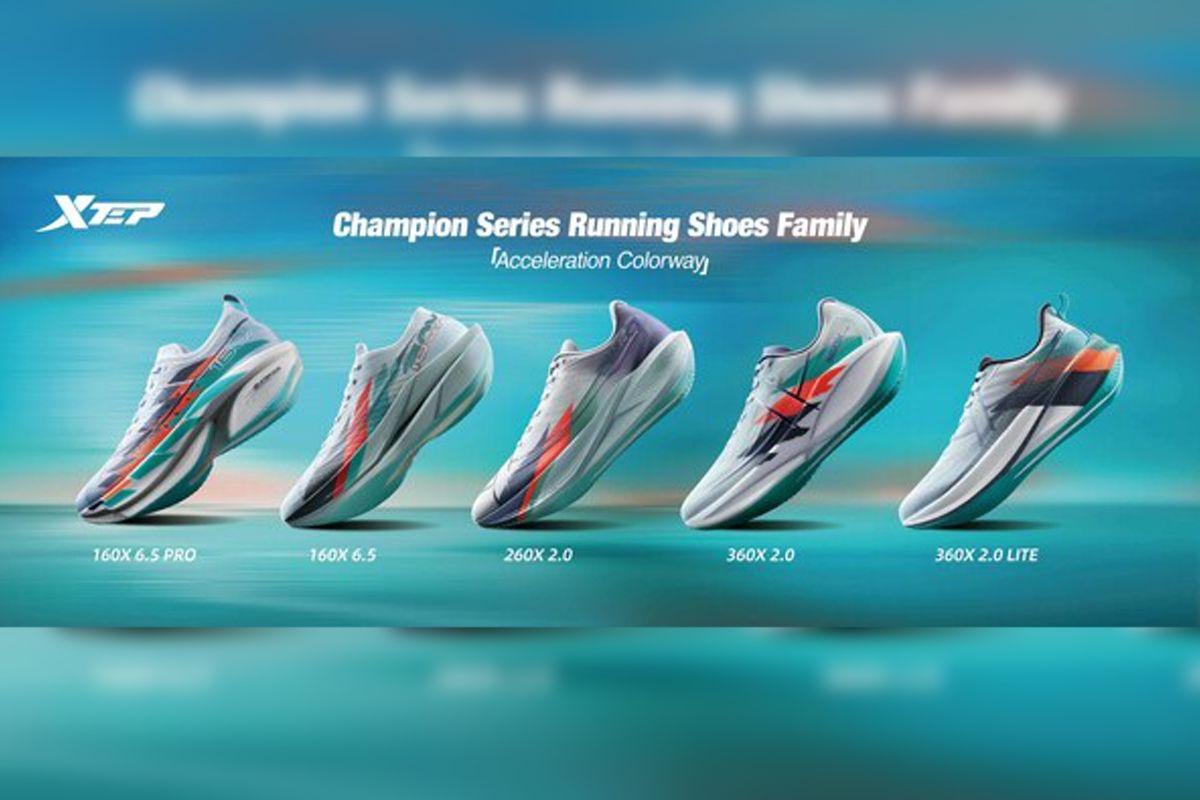 XTEP Introduces Its Flagship Running Shoes with "Acceleration Colorway"