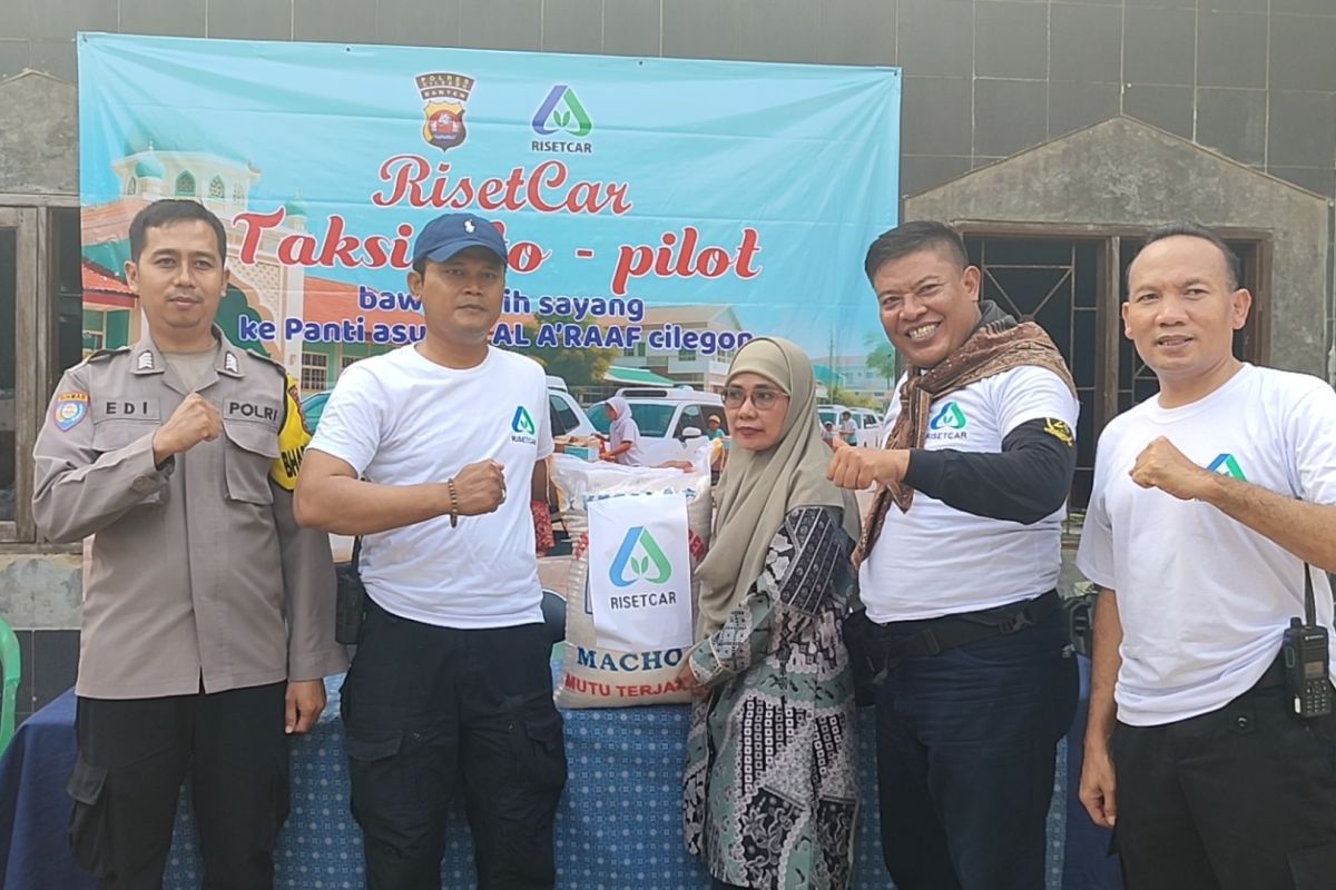 RisetCar Cilegon salurkan bantuan ke Panti Asuhan Al A'Raaf Cilegon