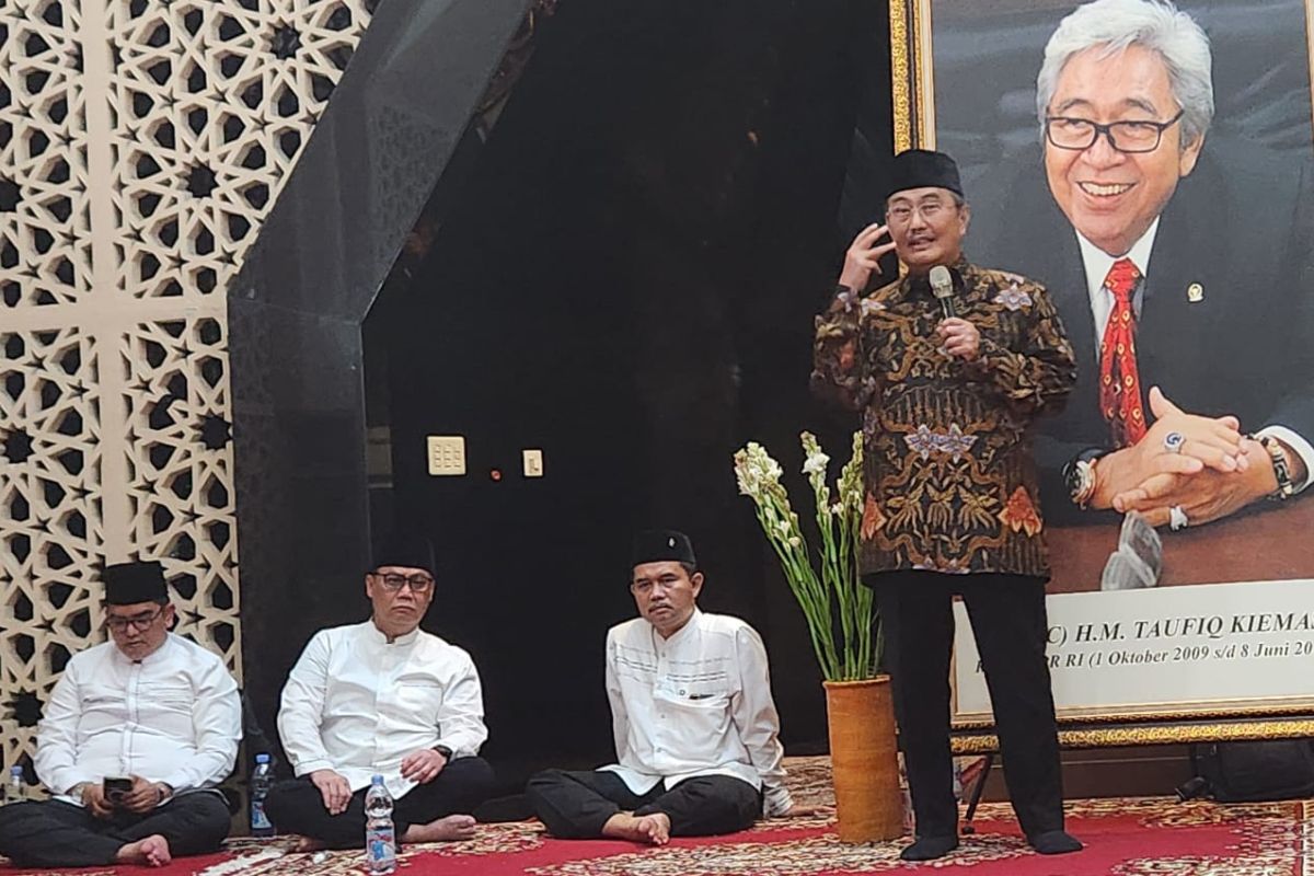 Jimly Asshiddiqie  kenang lima legasi Taufiq Kiemas pada haul ke-12