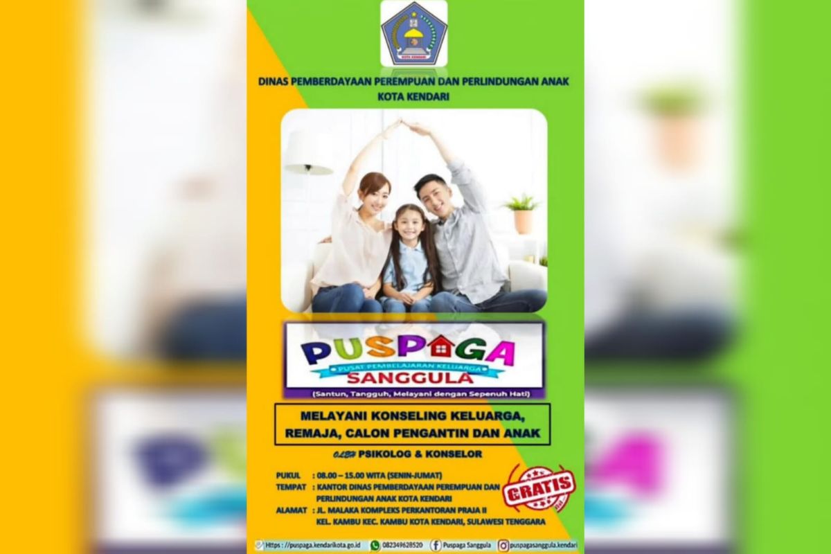 Pemkot Kendari siapkan konseling gratis bagi anak dan orang tua