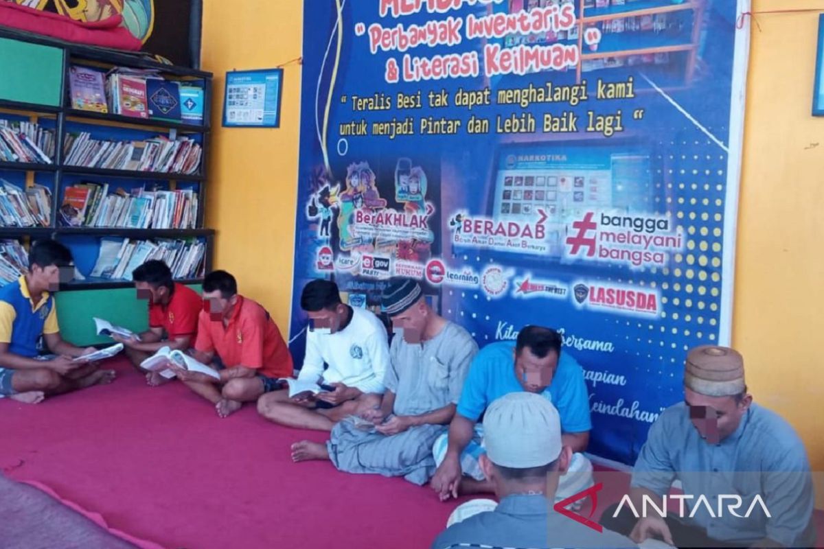 Perpustakaan Kaltim  bantu perluas akses literasi bagi narapidana