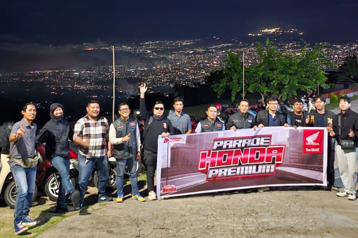 Mini touring PCX160 roadSync, honda Sulteng hadirkan pengalaman berkendara premium di Palu
