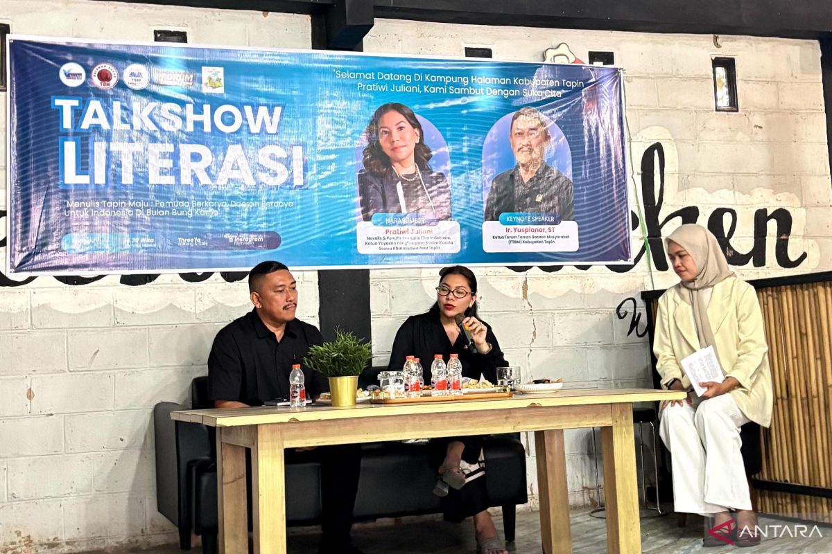 FTBM Tapin hadirkan Pratiwi Juliani dalam dialog literasi
