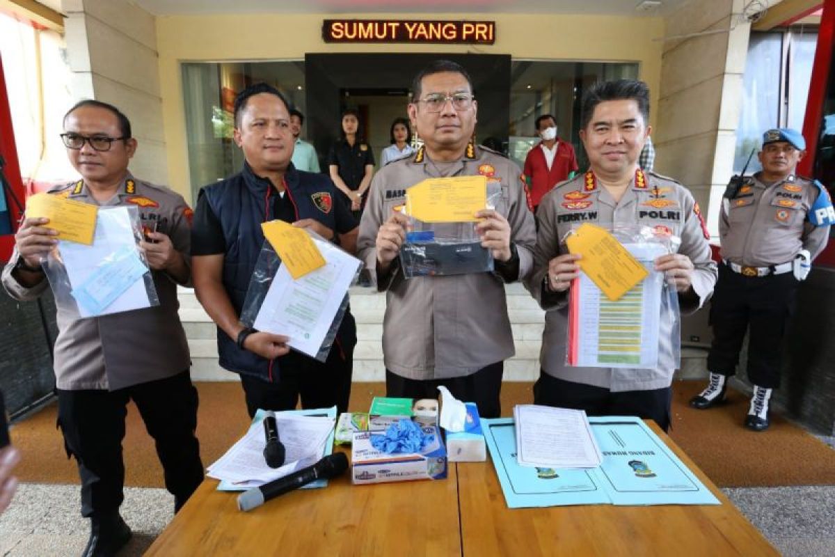 Polda Sumut ungkap modus  tersangka penipuan masuk casis Polri