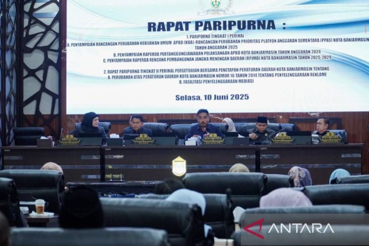 Advertorial - DPRD Banjarmasin sahkan Perda fasilitasi penyelenggaraan mediasi