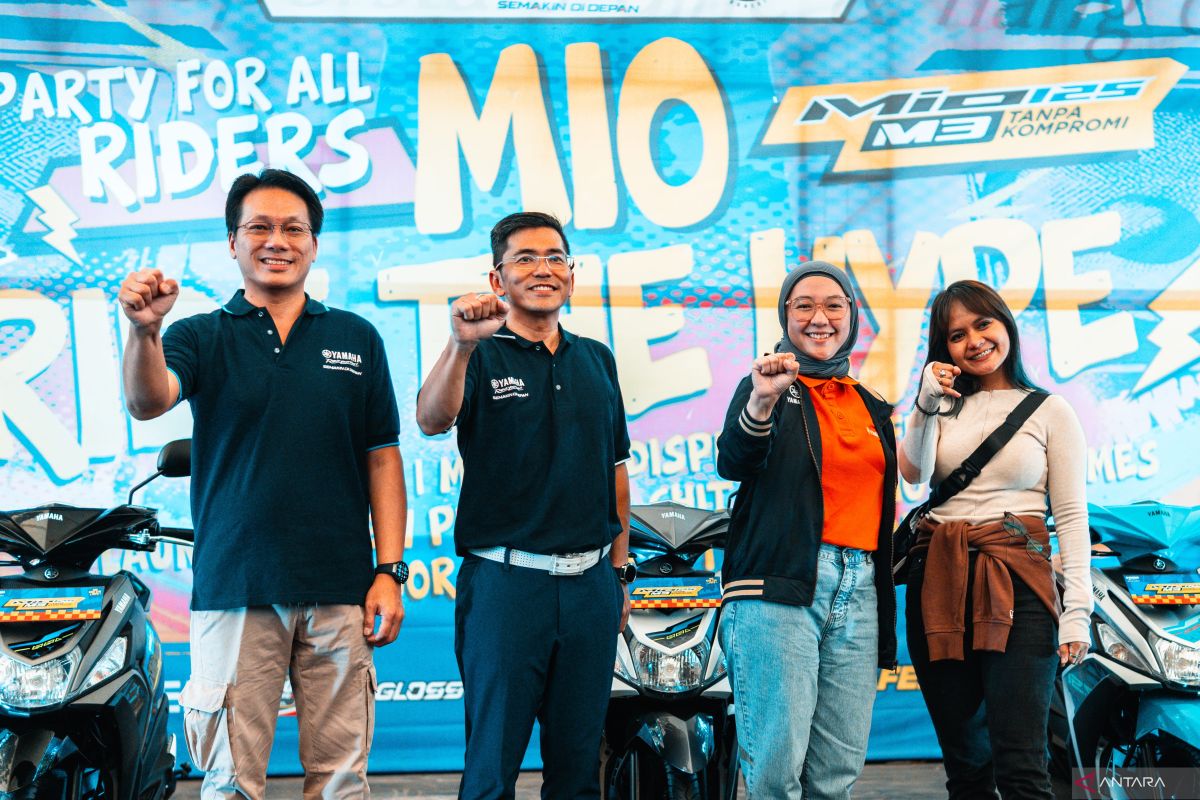Mio Ride The Hype jadi bukti solidaritas skutik legendaris Indonesia