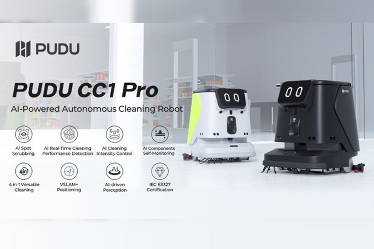 Pudu Robotics Launches its Latest AI-Powered Autonomous Cleaning Robot – PUDU CC1 Pro