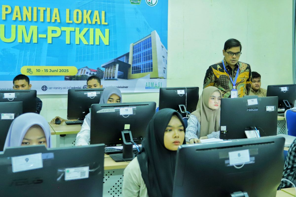 Sebanyak 3.789 peserta bersaing Masuk UIN Ar Raniry lewat jalur UM-PTKIN