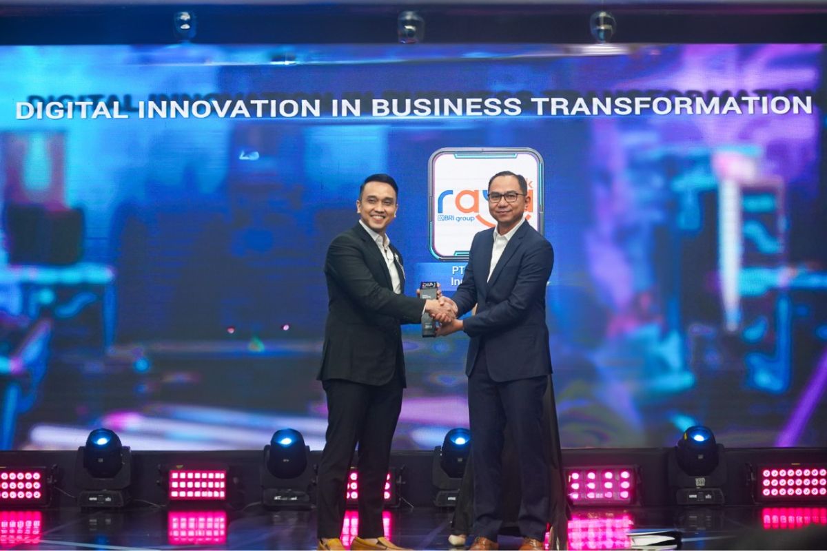 Bank Raya raih penghargaan inovasi digital dalam transformasi bisnis