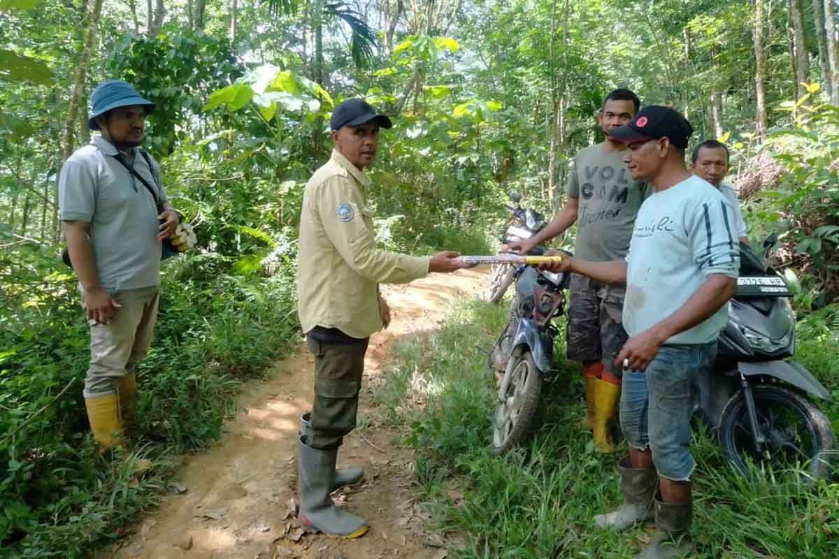 Tim BBTNGL tingkatkan patroli cegah gangguan harimau di Aceh Tenggara