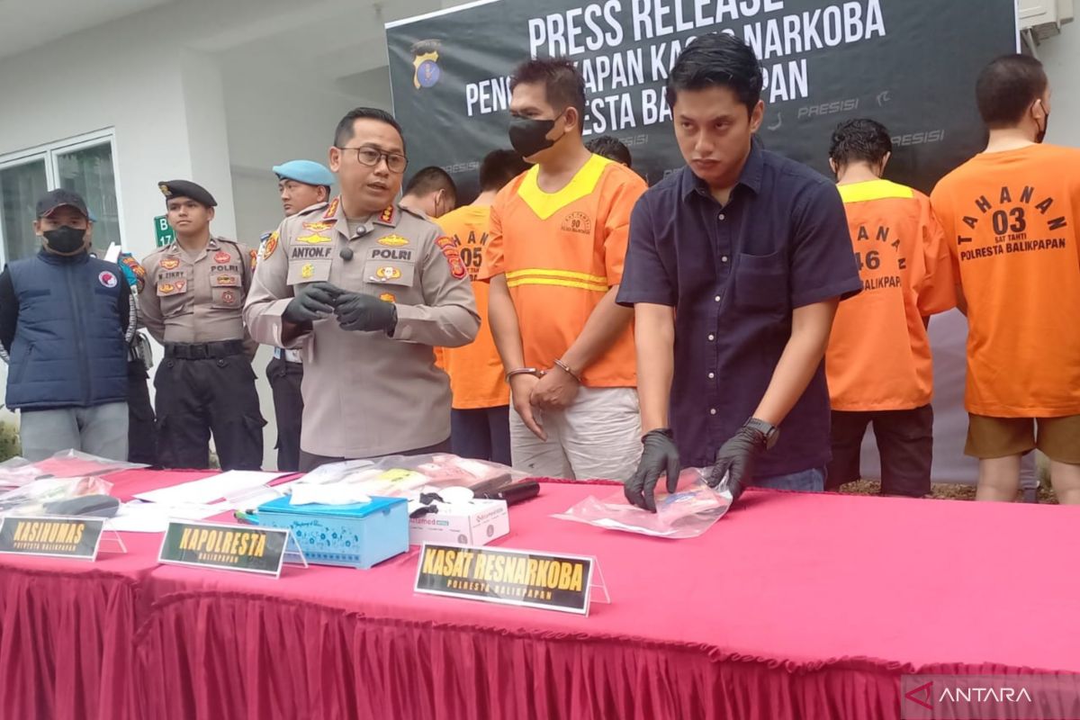 Polresta Balikpapan sita 1,2 kilogram narkotika selama Januari-Juni