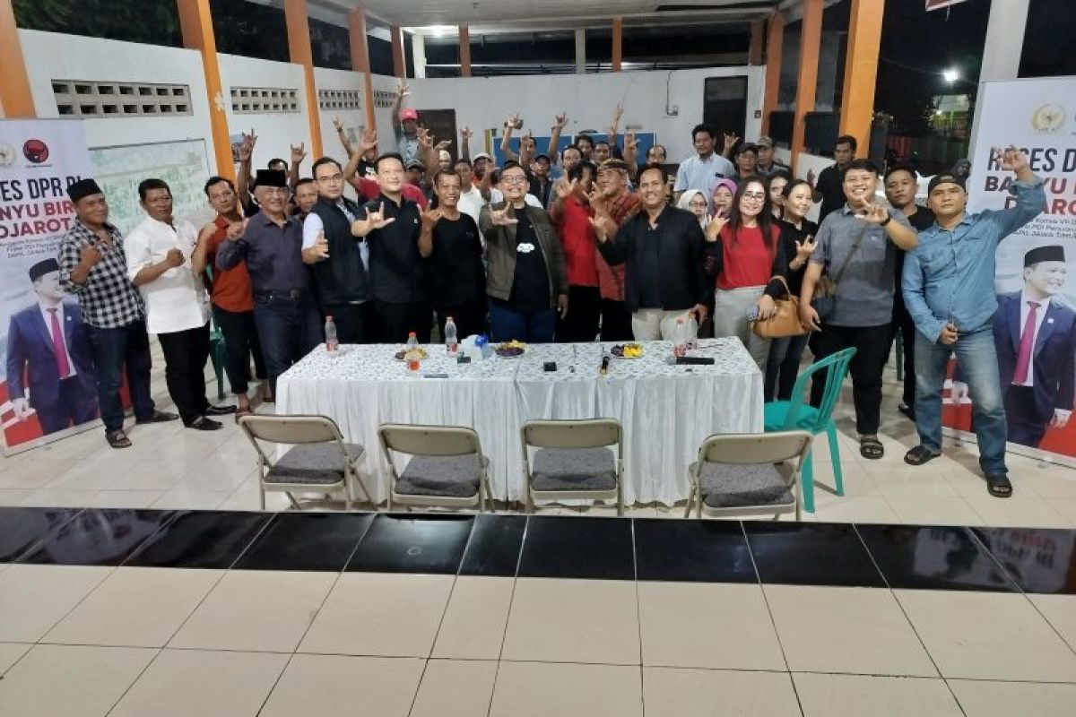 Anggota DPR RI Banyu Biru serap aspirasi warga Mojokerto