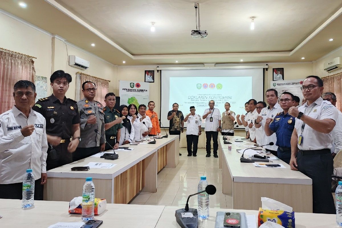 Kotim susun dokumen penanggulangan bencana karhutla 2025-2027