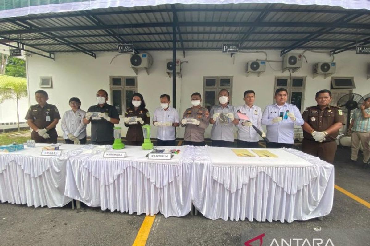 Kejari Serdang Bedagai  musnahkan barang bukti 118 perkara