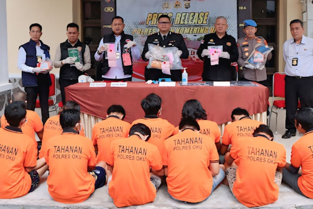 Polres OKU ungkap 11 kasus narkoba selama satu bulan