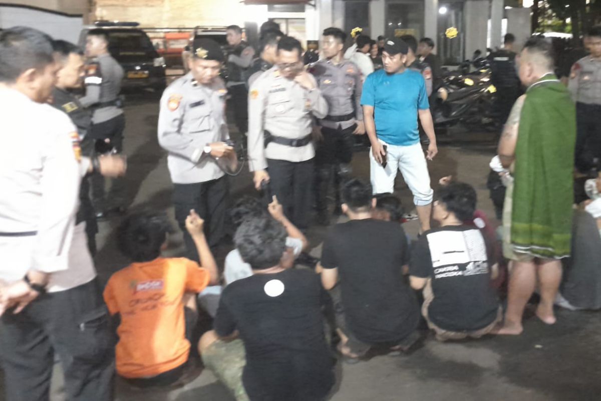 Tawuran di Johar Baru Jakpus, 17 remaja ditangkap polisi