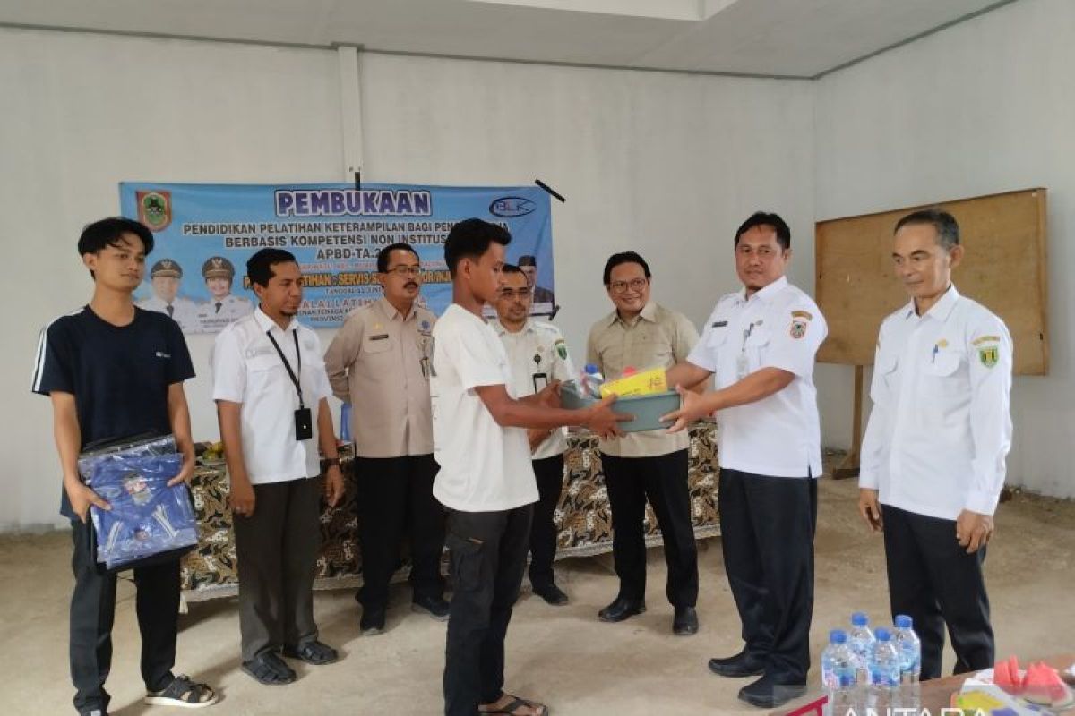 Puluhan pencari kerja ikuti pelatihan keterampilan di Desa Pasar Batu