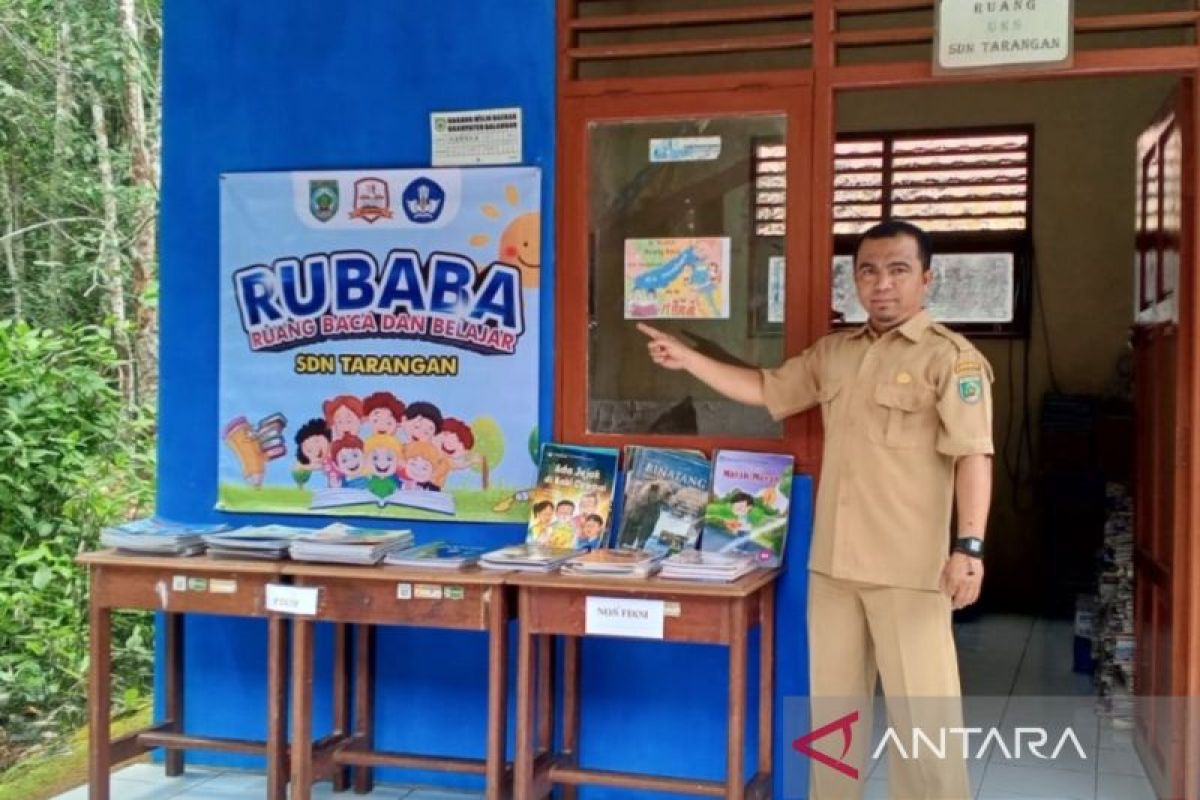 Tingkatkan literasi anak, Kepsek SDN Tarangan buat inovasi RUBABA