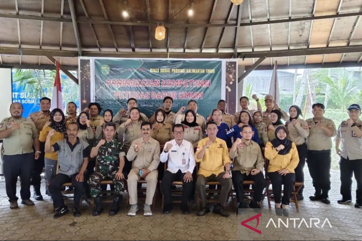 Dinsos Kaltim  siapkan SDM dapur umum berkompeten hadapi bencana
