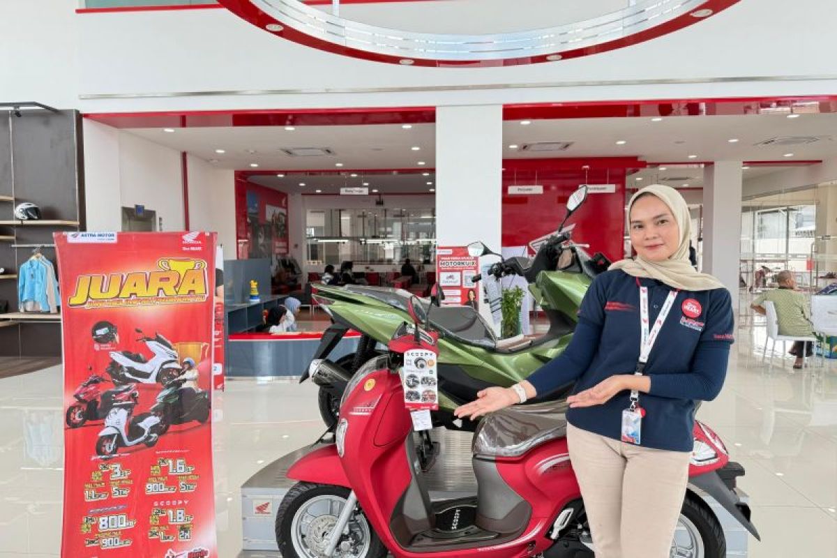 Astra Motor Kalbar berlimpah promo JUARA Motor Honda