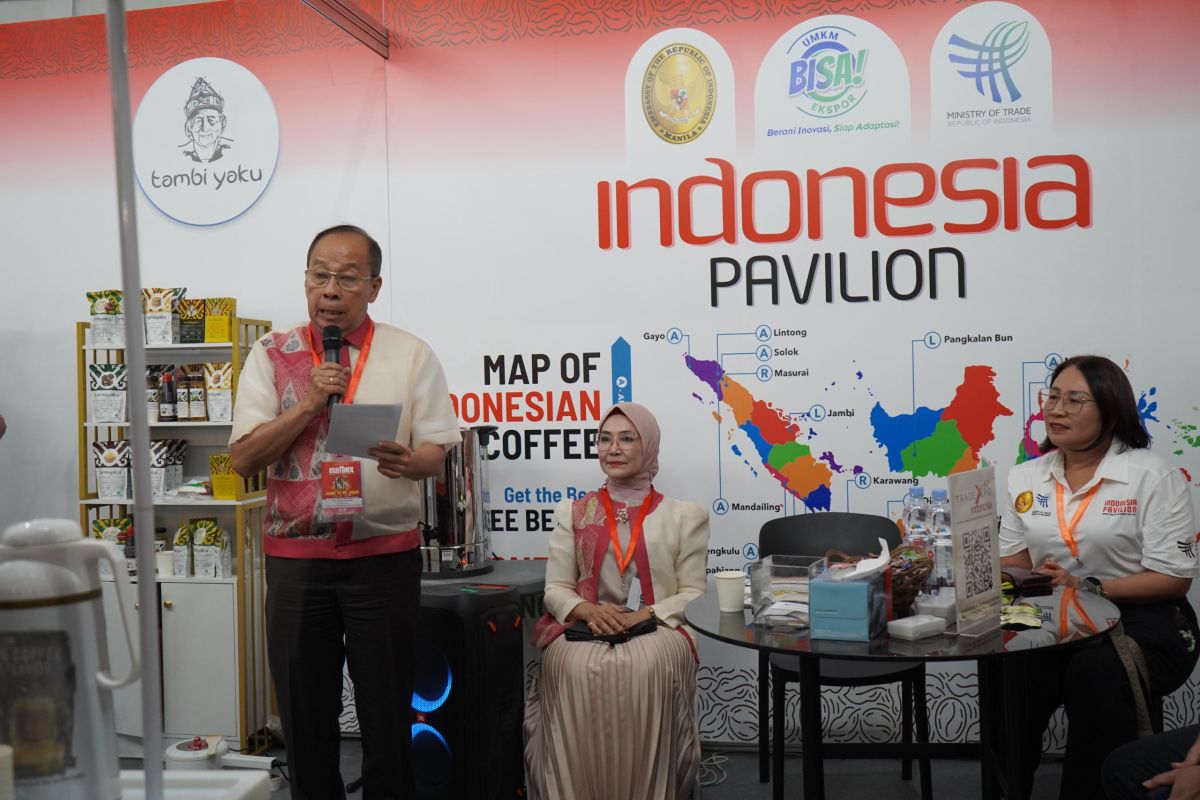 Indonesia pamerkan kopi dan produk makanan sehat di Manila