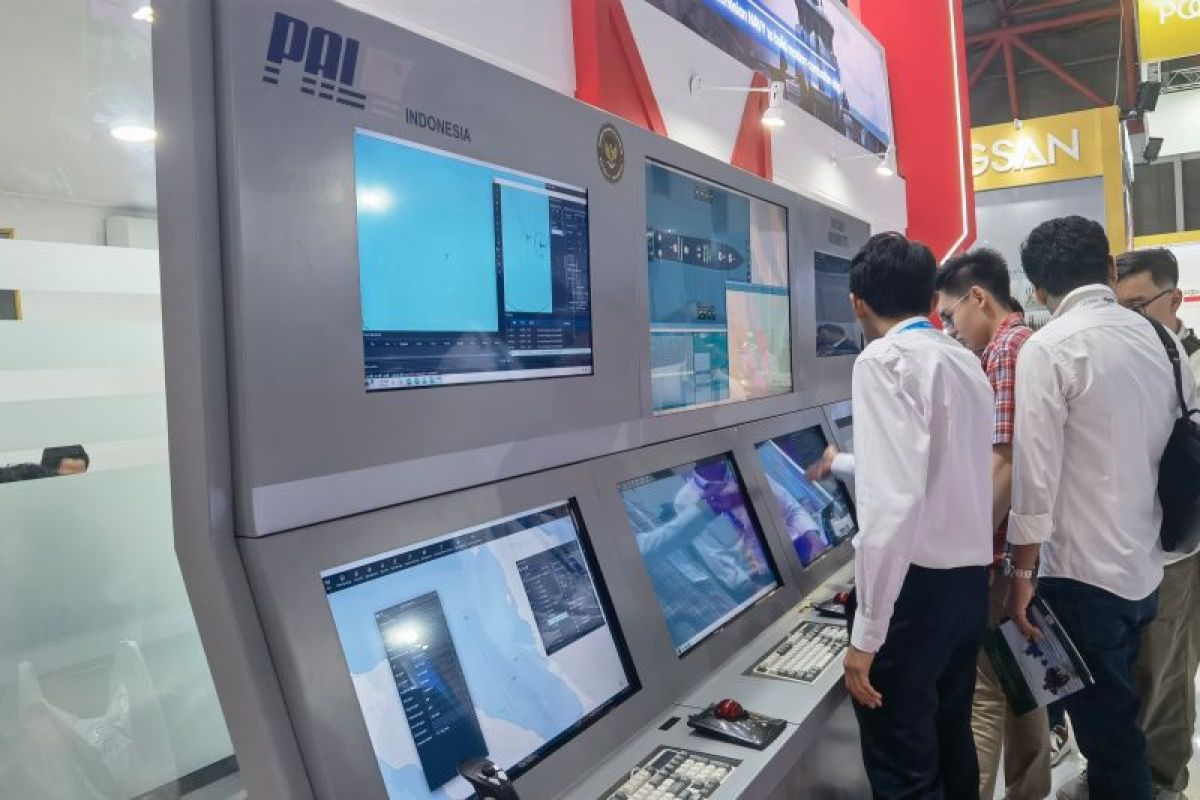 PT PAL usung teknologi canggih sistem pertahanan laut di Indo Defence 2024