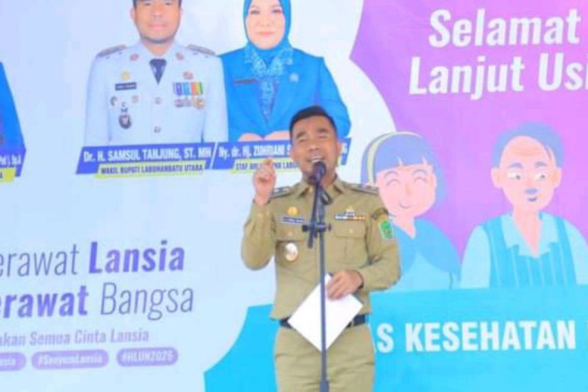 Hari Lanjut Usia Nasional 2025 diperingati di Labura