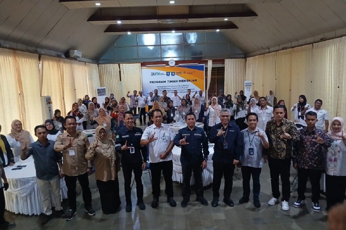 Timah Mengajar tingkatkan kompetensi guru Bangka Barat