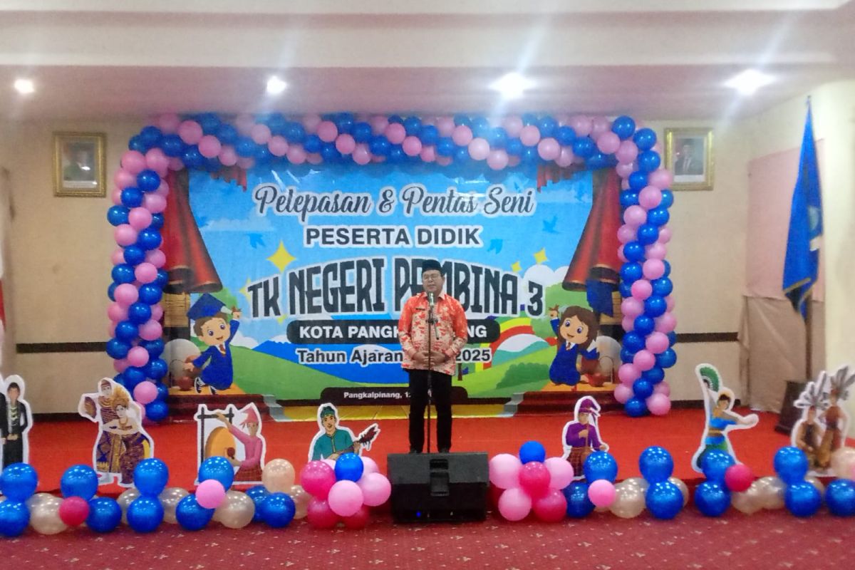 Pemkot apresiasi kegiatan pentas seni TK Negeri Pembina 3 Pangkalpinang