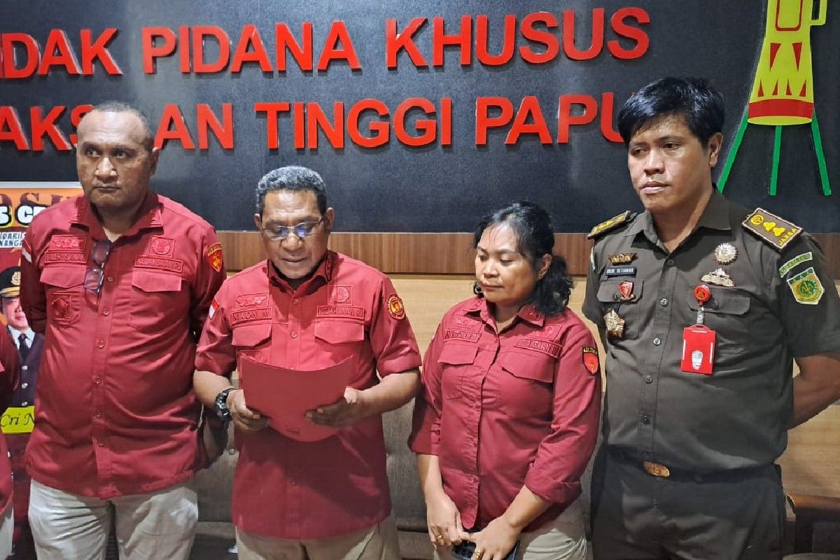 Kejati Papua tahan empat tersangka pembangunan arena aerosport di Timika