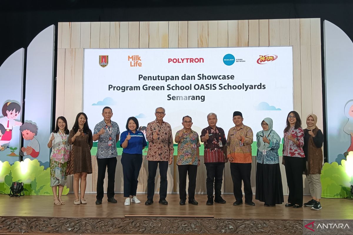 OASIS Schoolyards  Semarang dampingi sekolah hadapi perubahan iklim