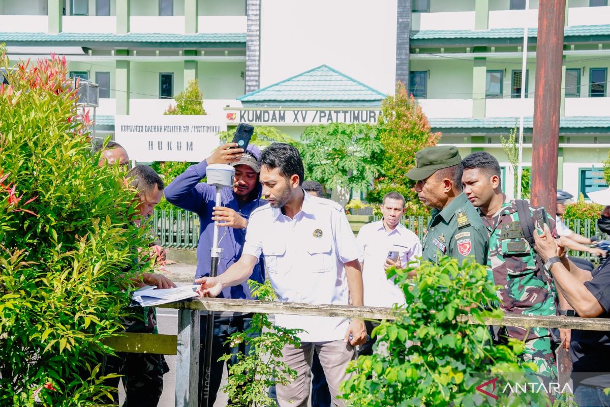 Kodam Pattimura  gencarkan penertiban aset tanah dan bangunan