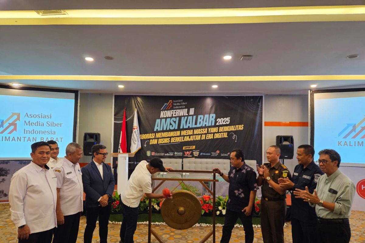 Hadiri Konferwil III AMSI Kalbar, PLN UIP KLB siap berkolaborasi dalam penguatan media siber