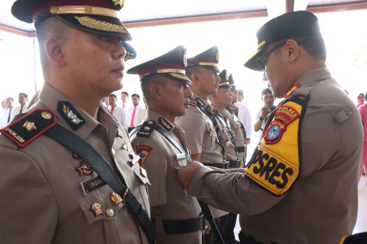Kapolres Banjarbaru minta tiga PJU baru berikan pelayanan terbaik