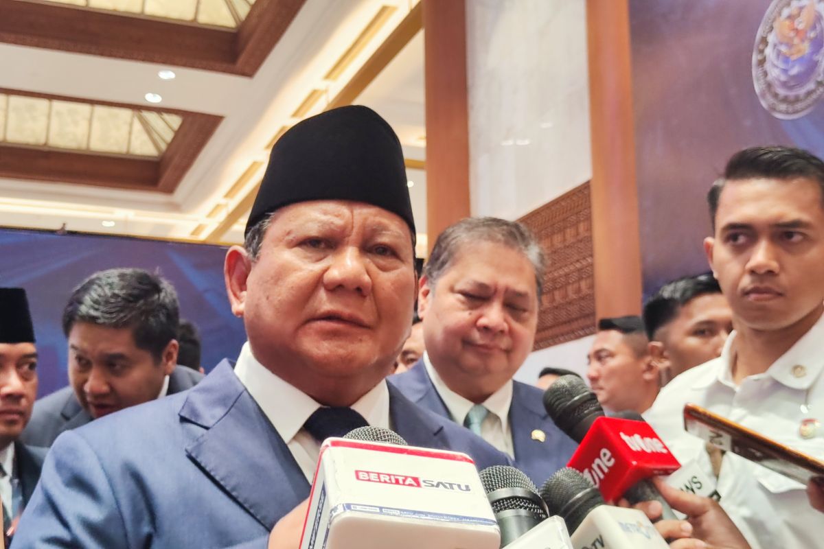 Prabowo apresiasi AHY gelar ICI: Saya tidak salah pilih Menko