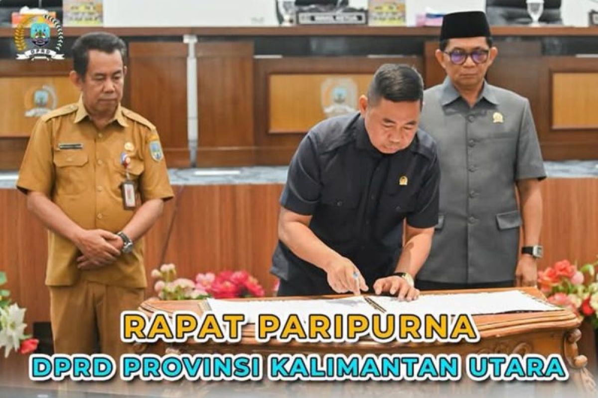 DPRD Kaltara Rapat Paripurna Ke-6 Masa Persidangan III
