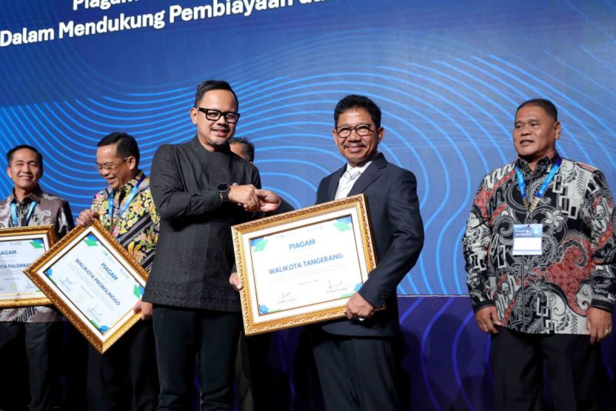 Pemkot Tangerang raih penghargaan nasional terkait pengembangan air minum