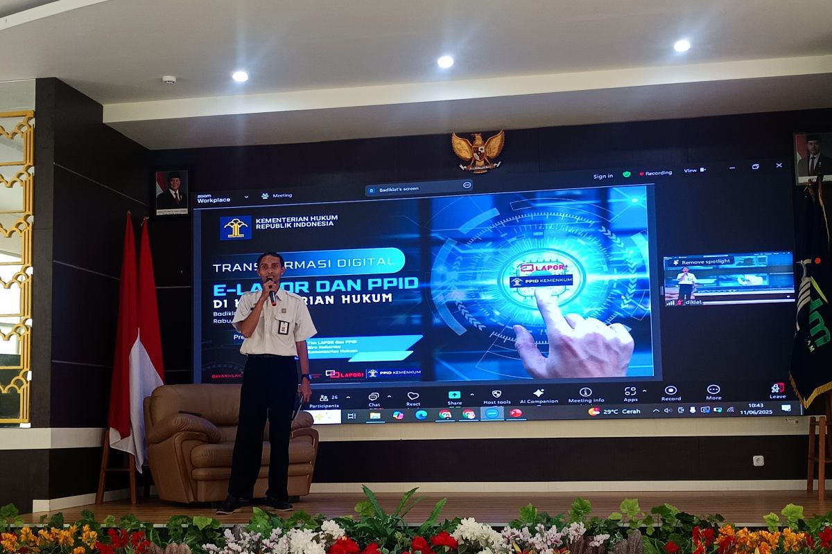 Kemenkum Maluku optimalkan layanan pengaduan lewat SP4AN-Lapor