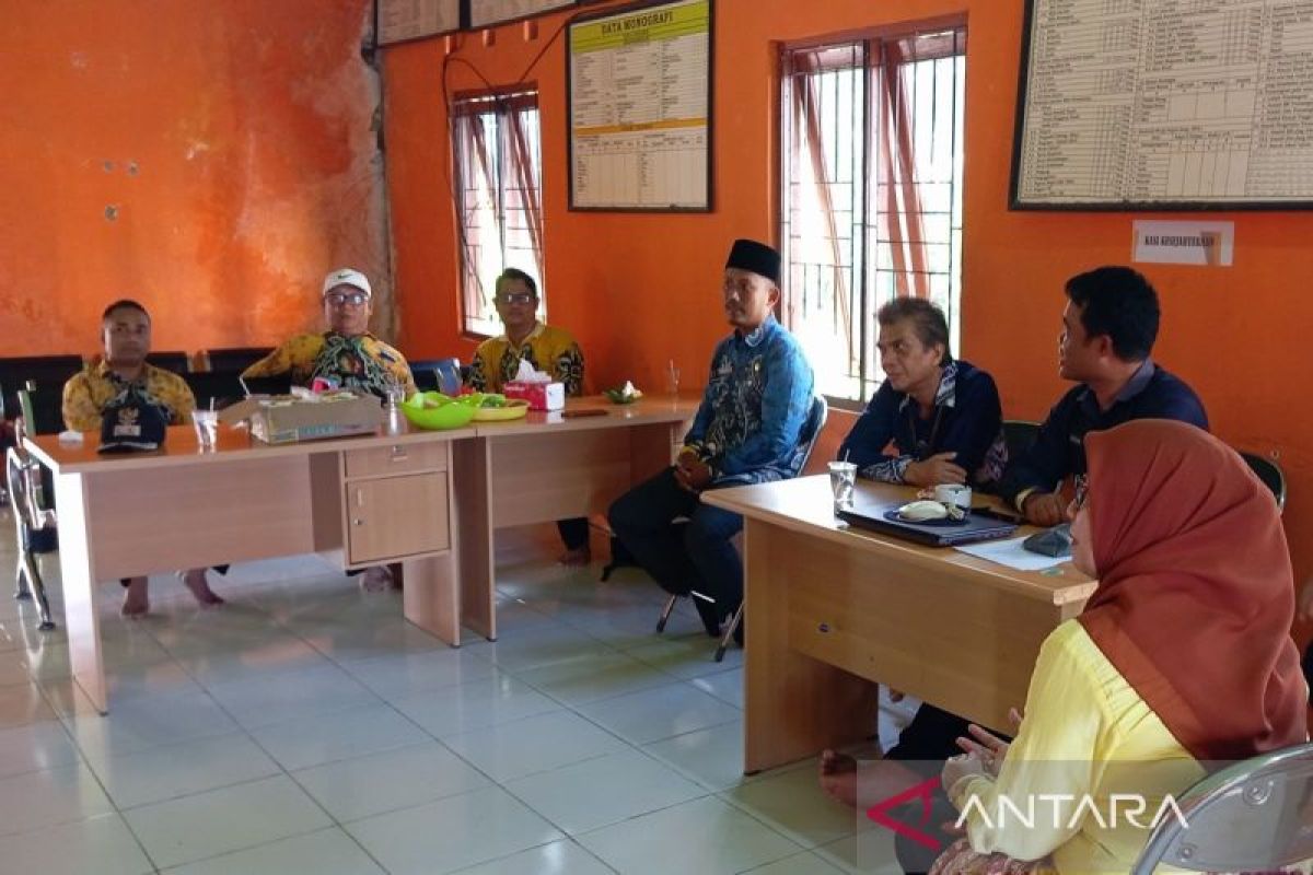 Kecamatan Kelumpang Hulu monitoring pembangunan Desa Karang Payau