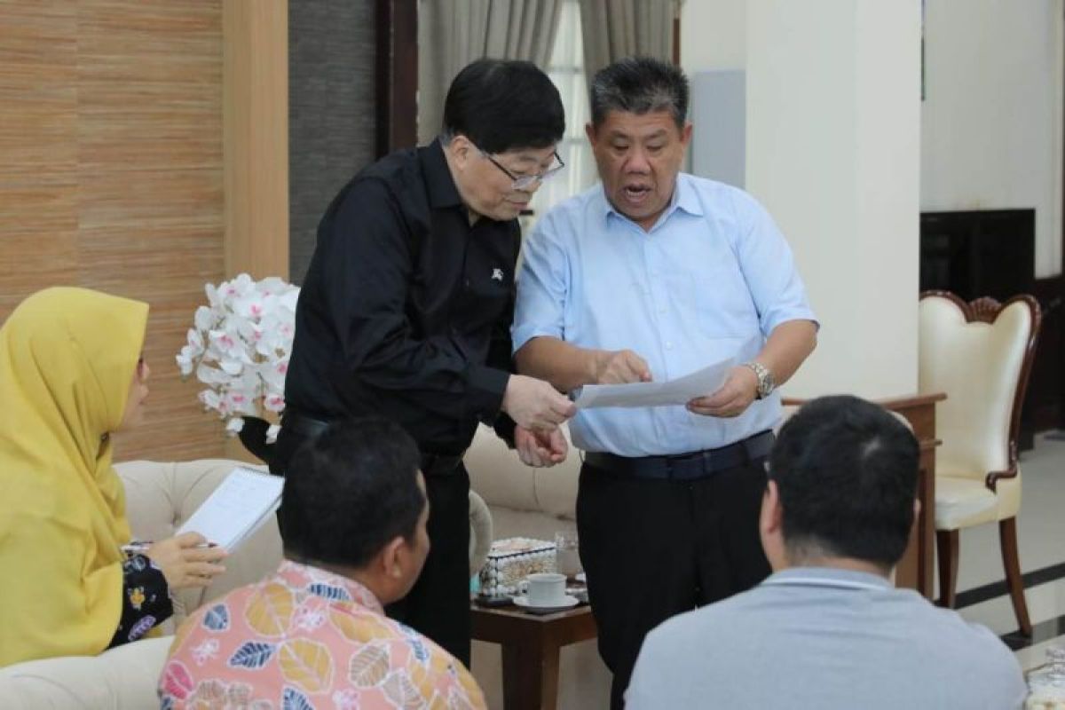 Gubernur Babel bersama investor China bahas pengembangan Pasir Padi