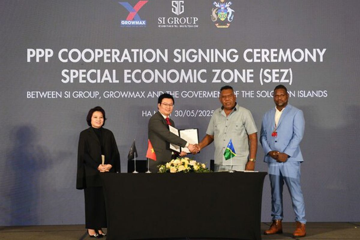 SI Group Signs Exclusive MOU in Support of Solomon Islands' First Special Economic Zone