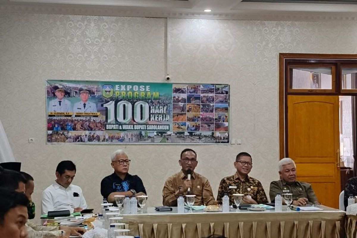 100 hari kerja, Bupati Sarolangun sebut sejumlah visi-misi sudah tercapai