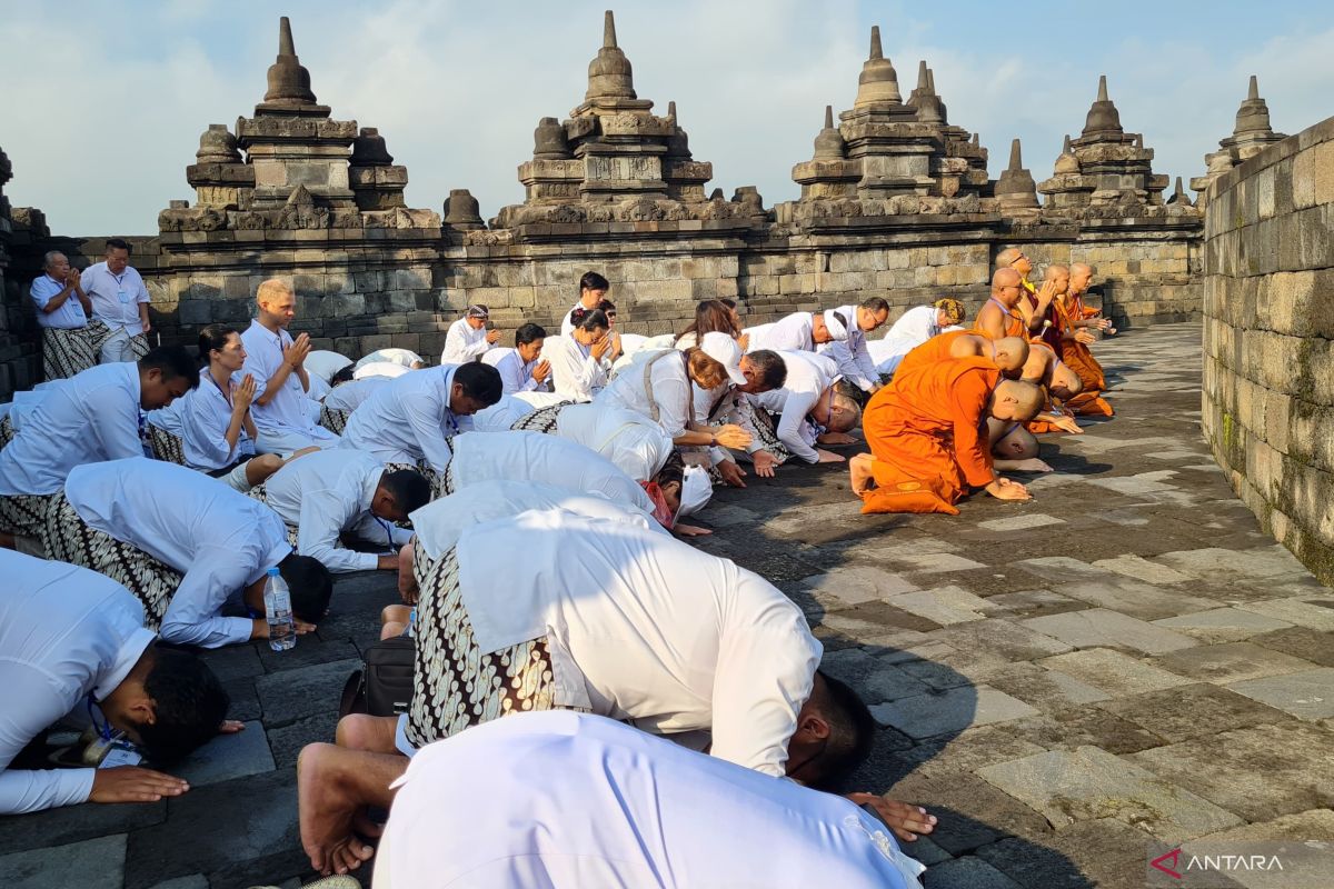Dharmayatra perkuat Borobudur jadi destinasi religi dunia