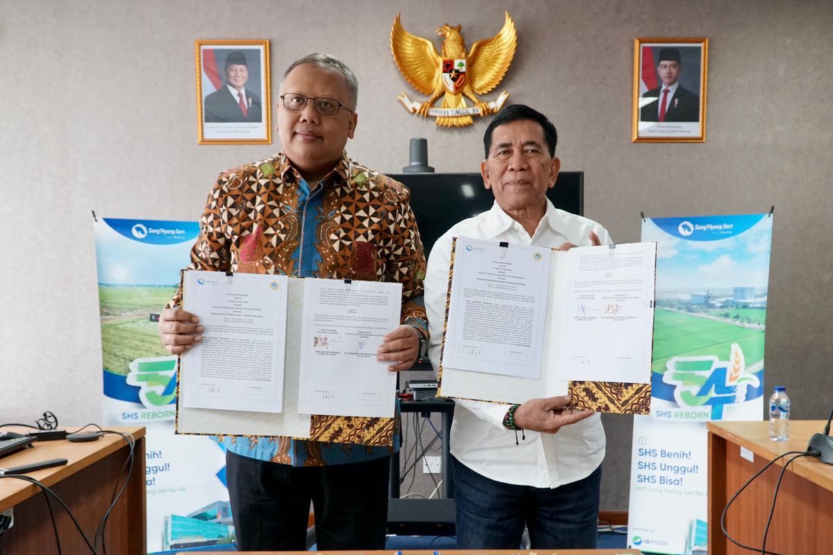 Kolaborasi Sang Hyang Seri-KTNA perkuat ketahanan pangan nasional