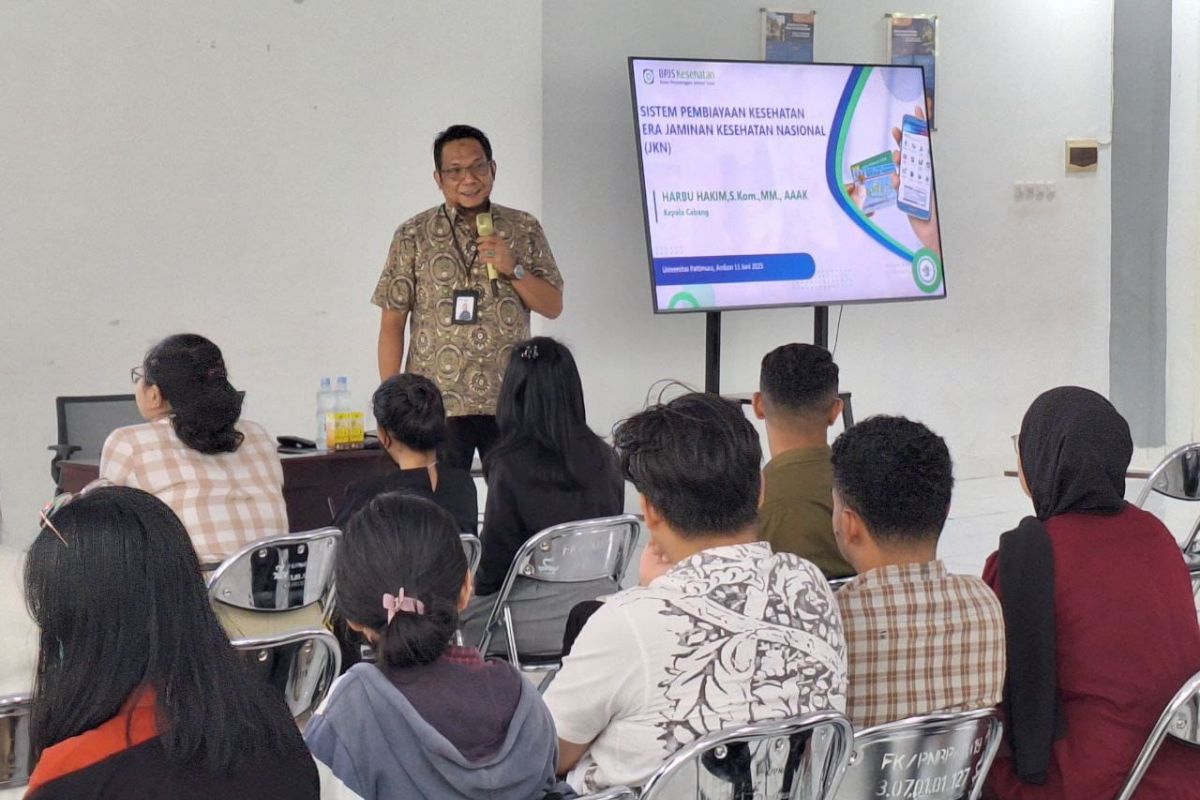 BPJS Kesehatan beri kuliah umum kepada mahasiswa Kedokteran Unpatti