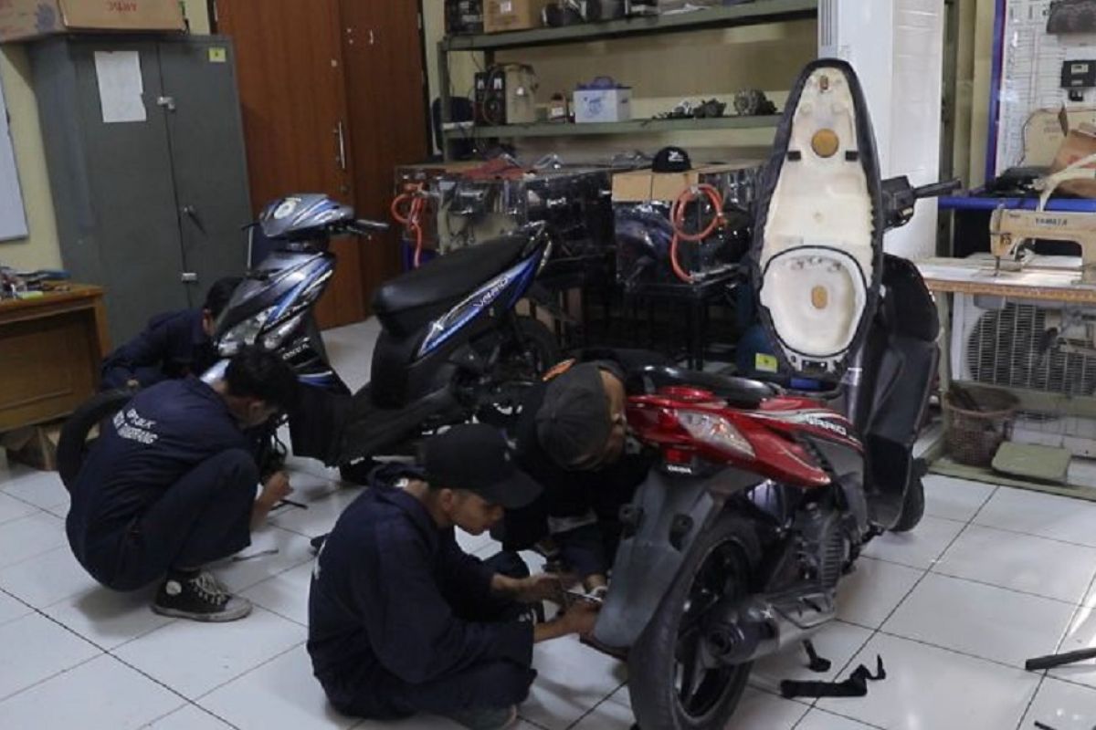 Gratis, Disnaker Kota Tangerang buka pelatihan tune up sepeda motor